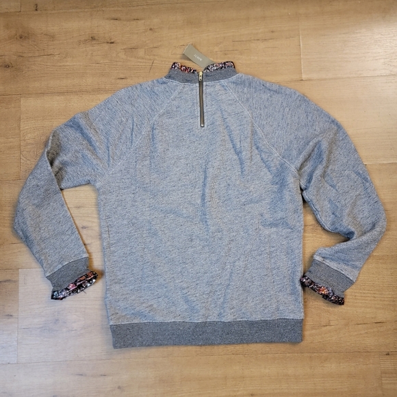 J.CREW Metallic Ruffleneck Sweatshirt - Picture 8 of 12